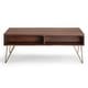 preview thumbnail 16 of 48, Moreno Mango Wood Metal Rectangle Industrial Lift Top Coffee Table