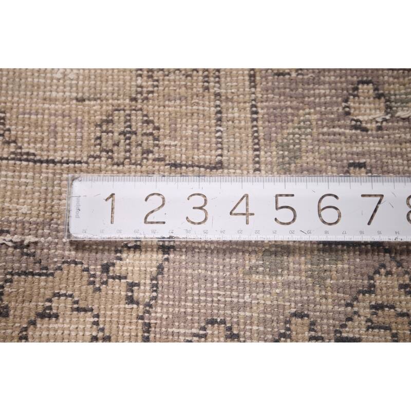Tabriz Persian Vintage Area Rug Hand-Knotted Wool Carpet - 6'10"x 9'1"