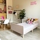preview thumbnail 2 of 8, Barbie Los Altos Toddler Bed by Evolur