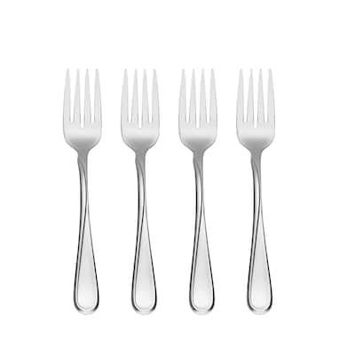 Oneida Flight Everyday Flatware Salad Forks, Set Of 4