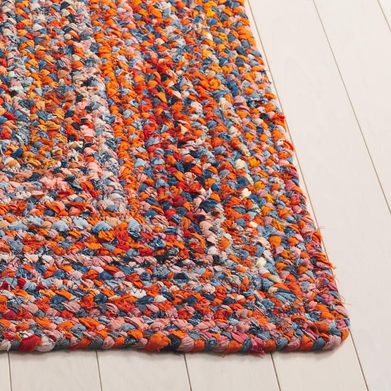 SAFAVIEH Georgine Handmade Nanny Braided Bohemian Cotton Rug