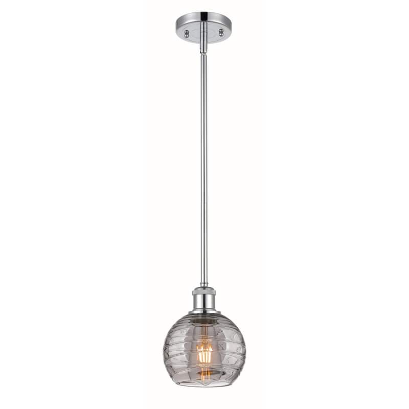 Innovations Lighting 516-1S-9-6 Athens Deco Swirl Pendant Athens Deco