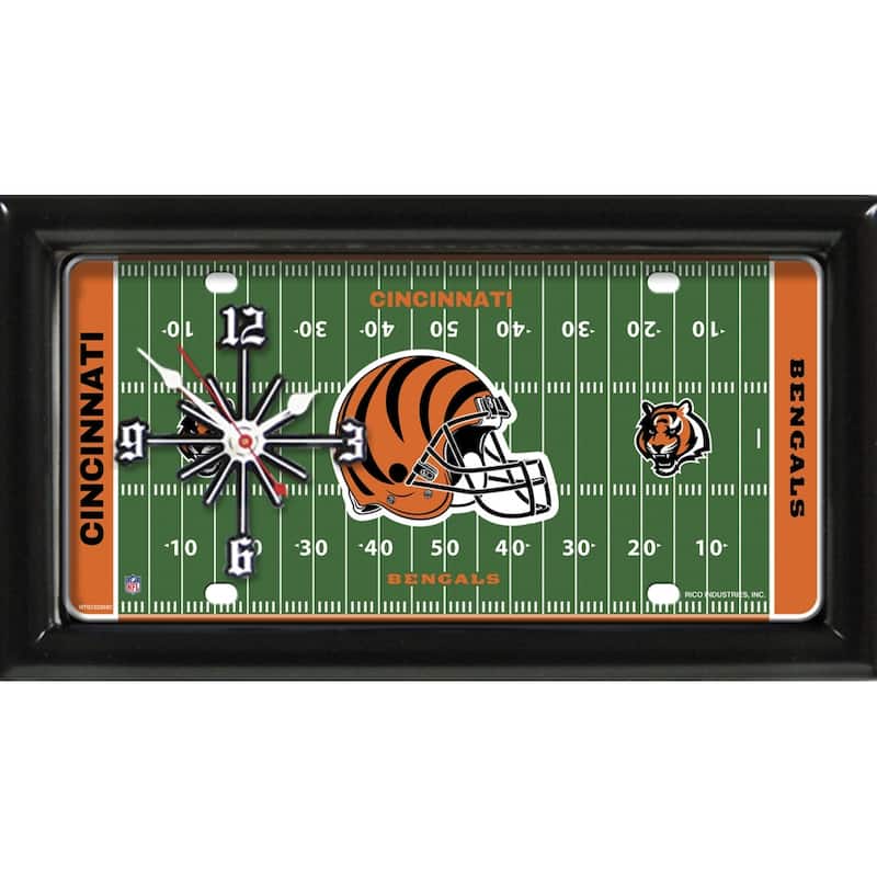 Cincinnati Bengals Field Clock