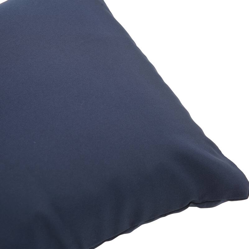 Round Outdoor Rattan Daybed with Adjustable Canopy, with Navy Cushions and Lift Coffee Table