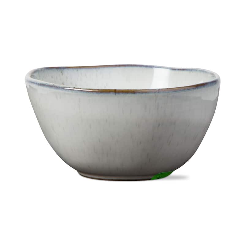 Soho Mist Reactive Glaze Stoneware Bowl 14 oz., Dishwasher Safe