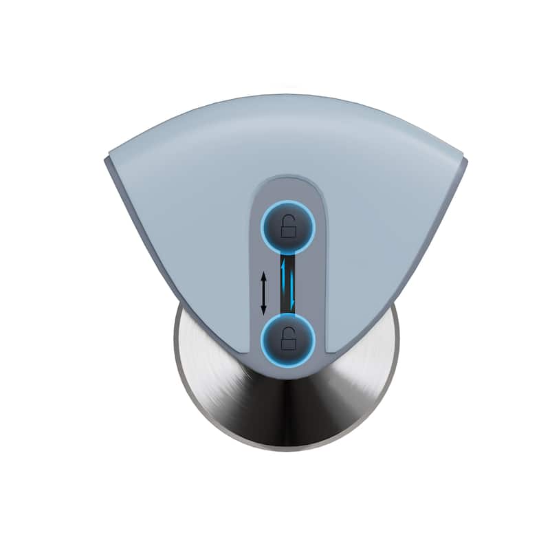4.3" Mini Retractable Pizza Cutter Wheel with Lock