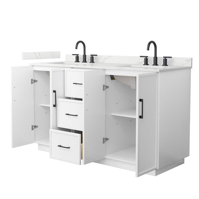 Wyndham Collection WCH7474-60D-QTZ-US3MXX Elan TK 60" Free Standing