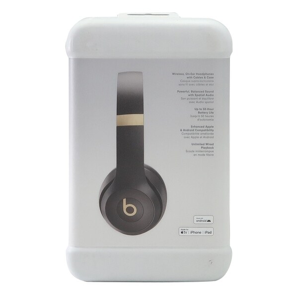 Beats by Dr. Dre Beats Solo 4 Wireless On-Ear Headphones (Black