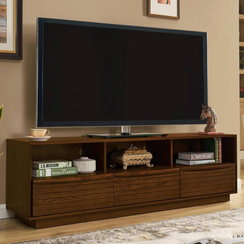 63" Mid-Century Modern TV Stand for TVs up to 75"