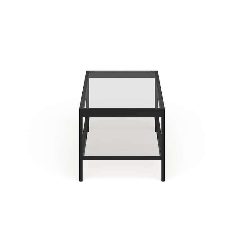 Alexis Metal and Glass Coffee Table