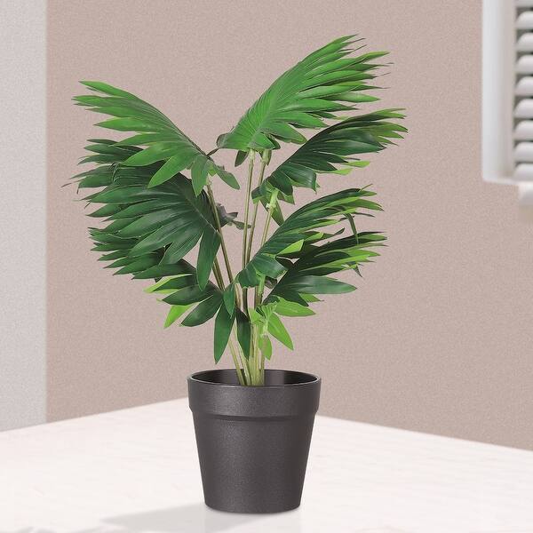 Fake Palm Plant Artificial Tall Large Faux Tree in Pot for Indoor Outdoor  Home - Bed Bath & Beyond - 42803764