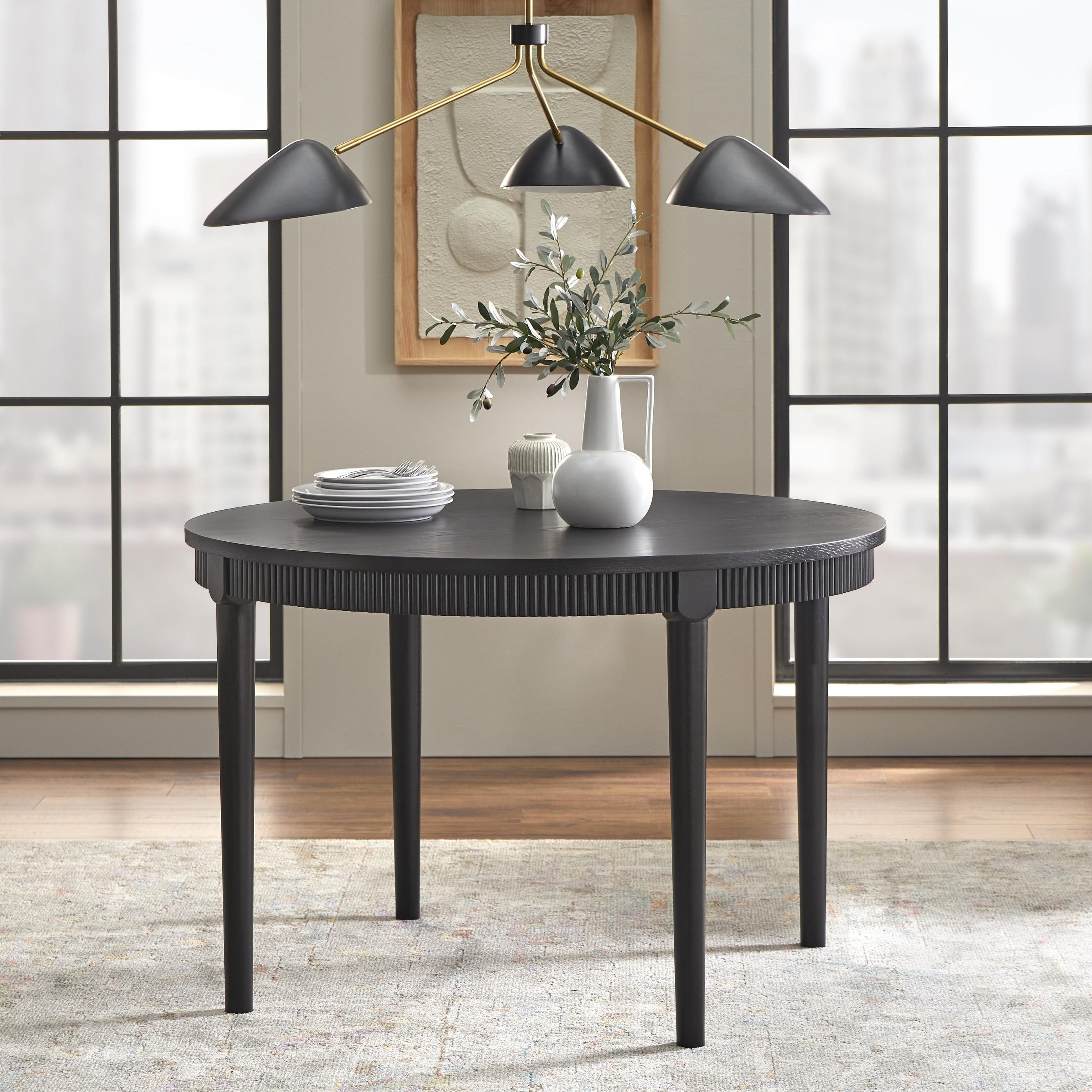 Lifestorey Astoria 46" Fluted Dining Table