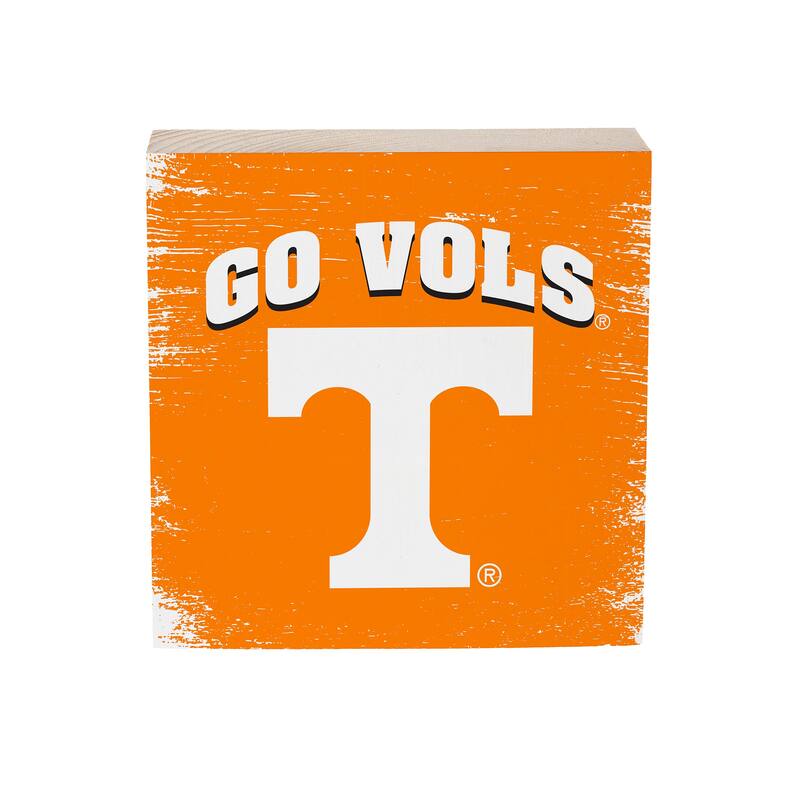 University of Tennessee Wooden Tabletop Mantel Shelf Sign