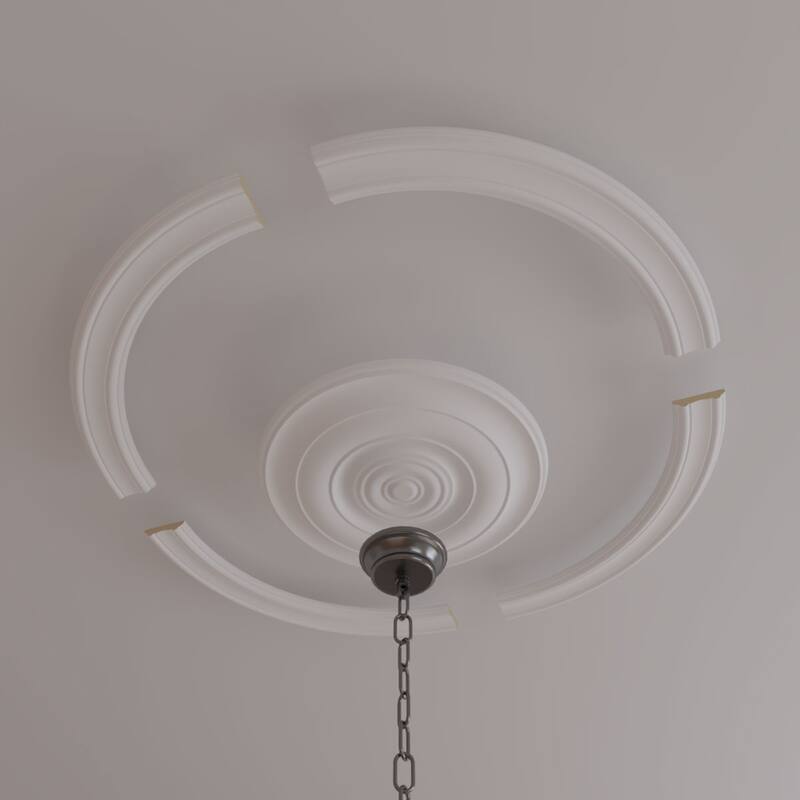 36 1/2"OD x 30 1/4"ID x 3 1/8"W x 3/4"P Pierced Ceiling Ring