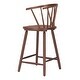 preview thumbnail 5 of 6, Stenger Counter Stool Walnut