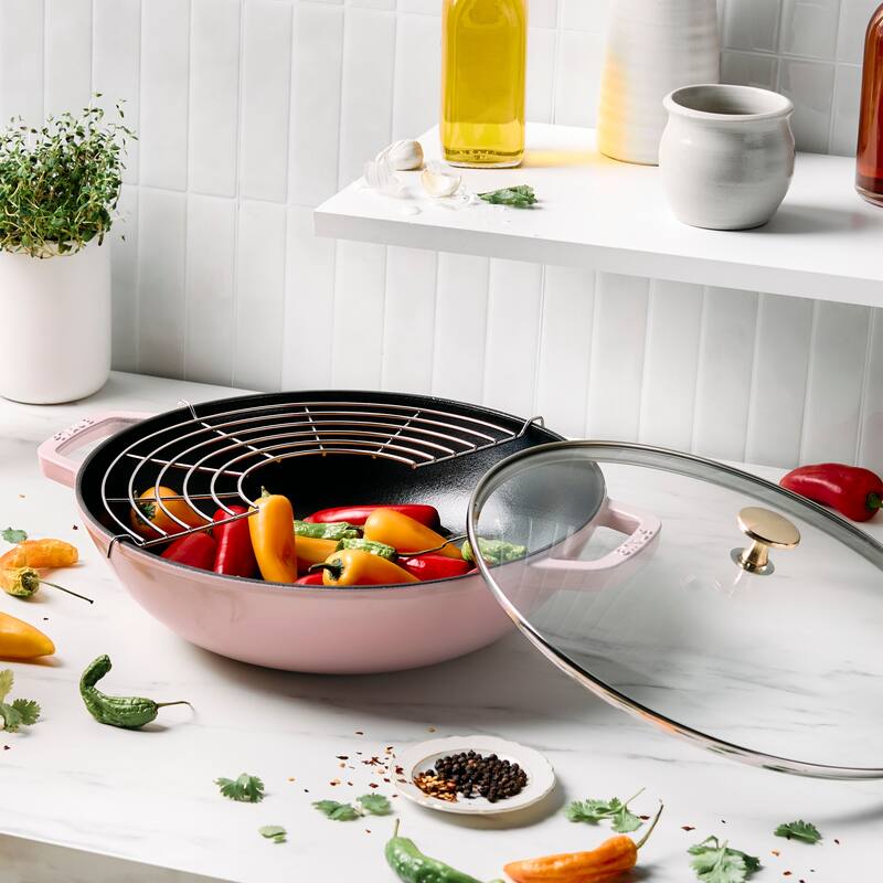 STAUB Cast Iron 4.5-qt Perfect Pan