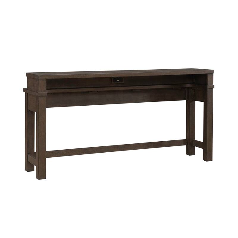 Liberty Furniture Cascade Falls Console Bar Table, Upholstered Console Stools