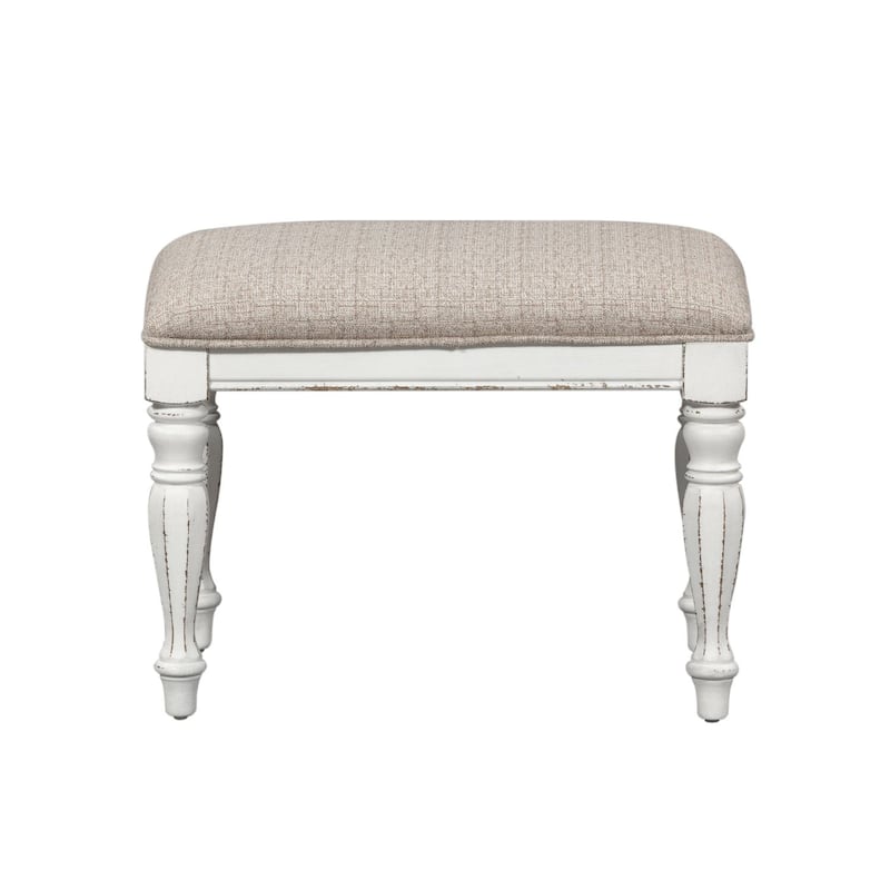 Magnolia Manor Antique White Weathered Bark Vanity