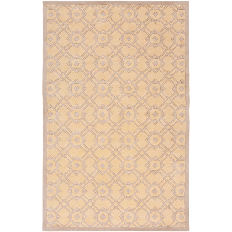 Hand-tufted Karen Contemporary Geometric Wool Area Rug