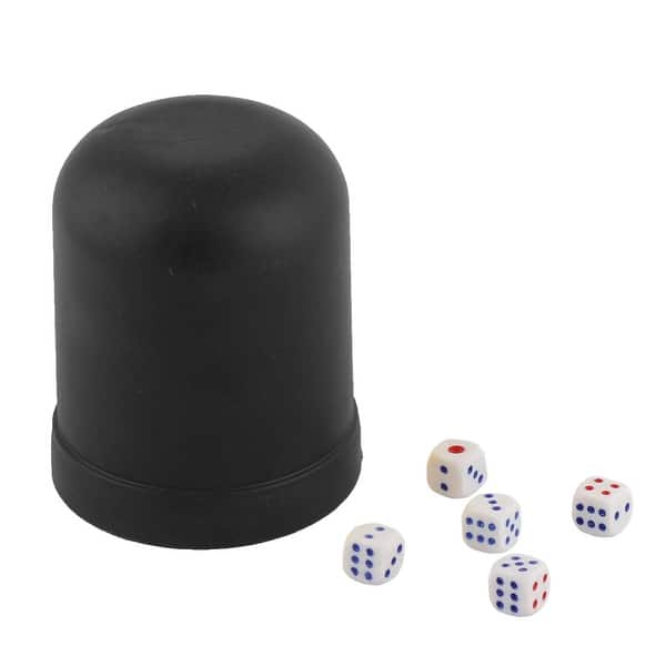 Fysiske dice og digitalt stake dice interface