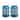 Glitzhome Set of 2 Metal Cutout Solar LED Outdoor Waterproof Hanging Lanterns