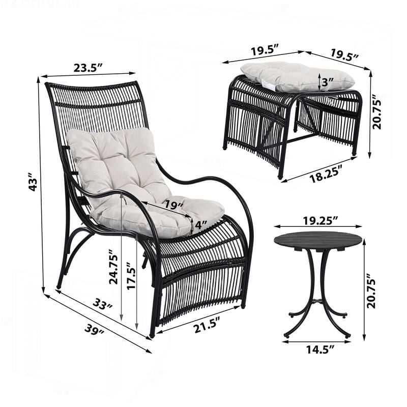 Comfortable Outdoor Patio Furniture Set with Premium Materials
