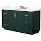Option Green / Giotto Quartz Top / Brushed Nickel