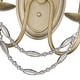 preview thumbnail 4 of 10, Golden Lighting 7644-2W Mirabella 2 Light 11" Tall Wall Sconce
