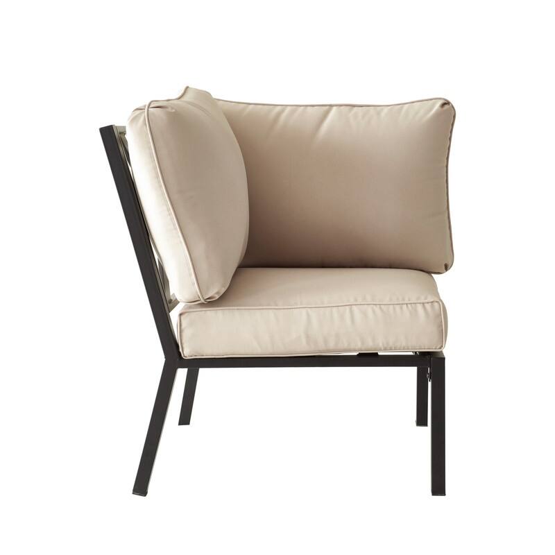 Patio Festival Outdoor X-Back Collection Corner Chair