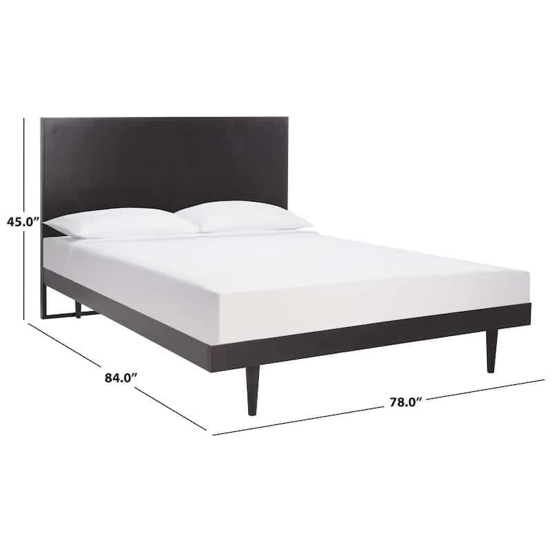 SAFAVIEH Couture Maci Bryn Wood Herringbone Bed