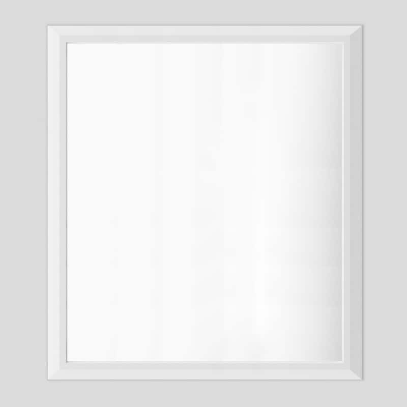 KIOTEE Full size Metal Bathroom Mirror with 5-Year Warranty