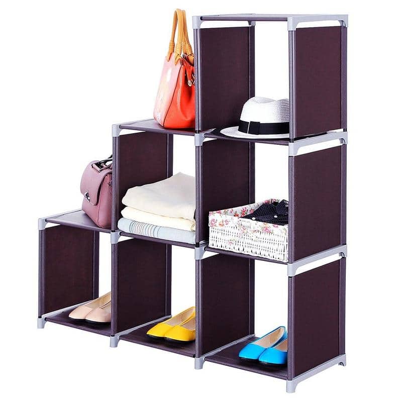 3-tier Storage Closet Organizer/ Bookshelf