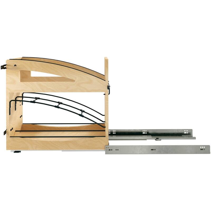 Rev-A-Shelf 447CC-BCSC-8 Craftsman 8-15/16" Wide Designer Solid Maple