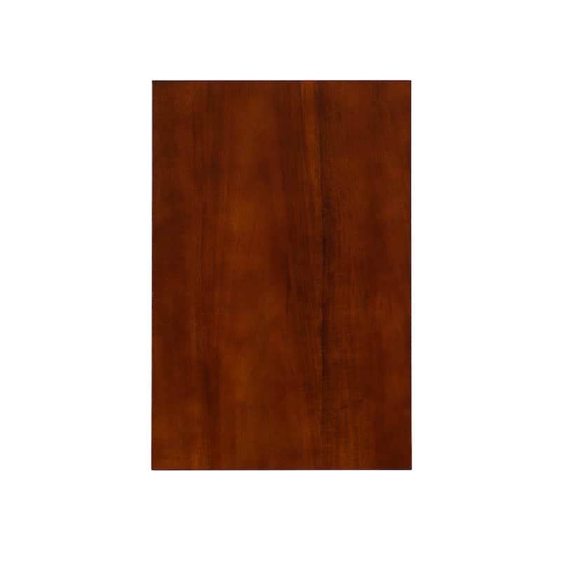 Linon Alston 5-Piece Folding TV Snack Tray Table Set with Storage