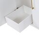 preview thumbnail 36 of 35, Spring Mill Cabinets 30" Darya Bathroom Vanity With 2-Doors, 1 Drawer, and White Sink Top