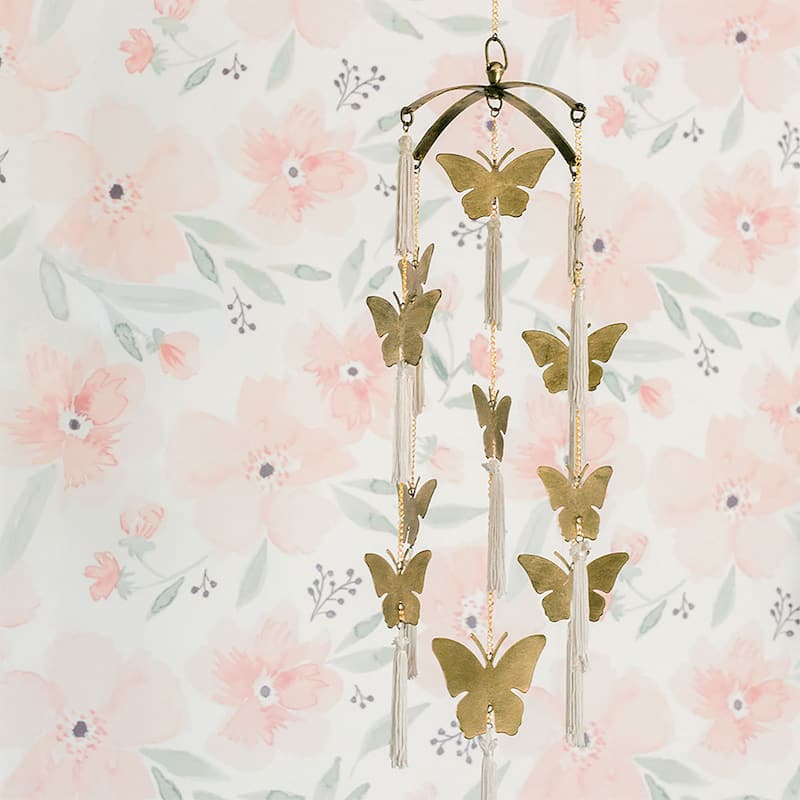 Crane Baby Nursery Wallpaper