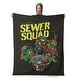 preview thumbnail 8 of 46, Nickelodeon Teenage Mutant Ninja Turtles Silk Touch Sherpa Throw Blanket