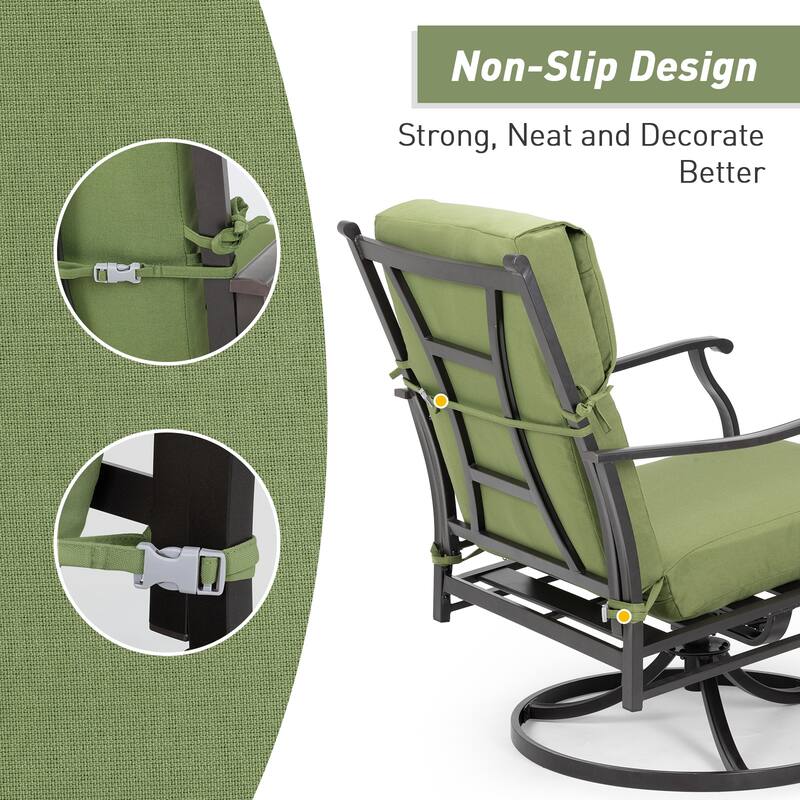 Aoodor 4.1" Outdoor Seat / Back Cushion