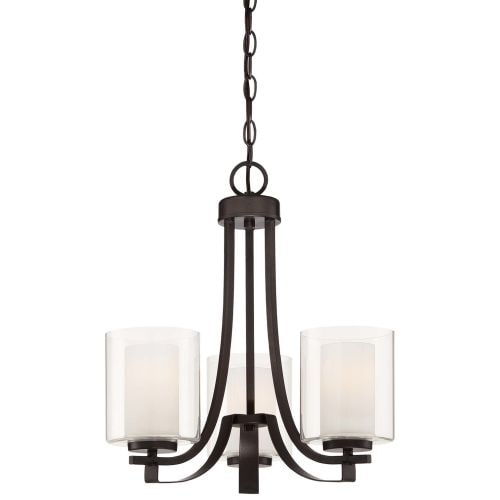 Minka Lavery 4103-172 3 Light 1 Tier Chandelier from the Parsons Studio Collection