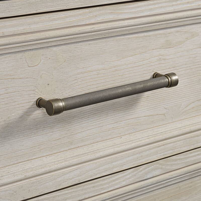 Carlson 6-Drawer Pine Chest, Washed Linen