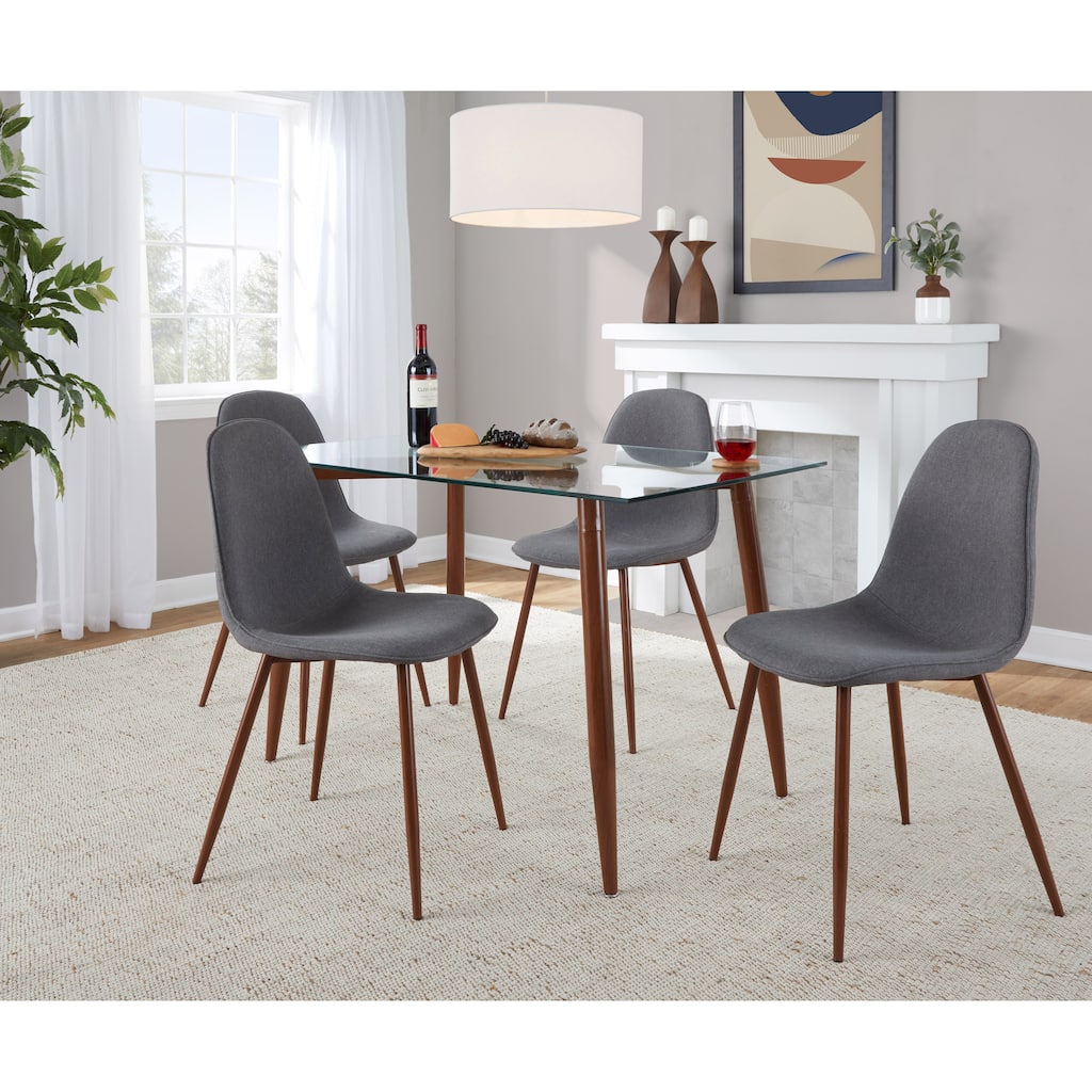 Carson Carrington Barton-Stone 5-Piece Rectangular Dining Set