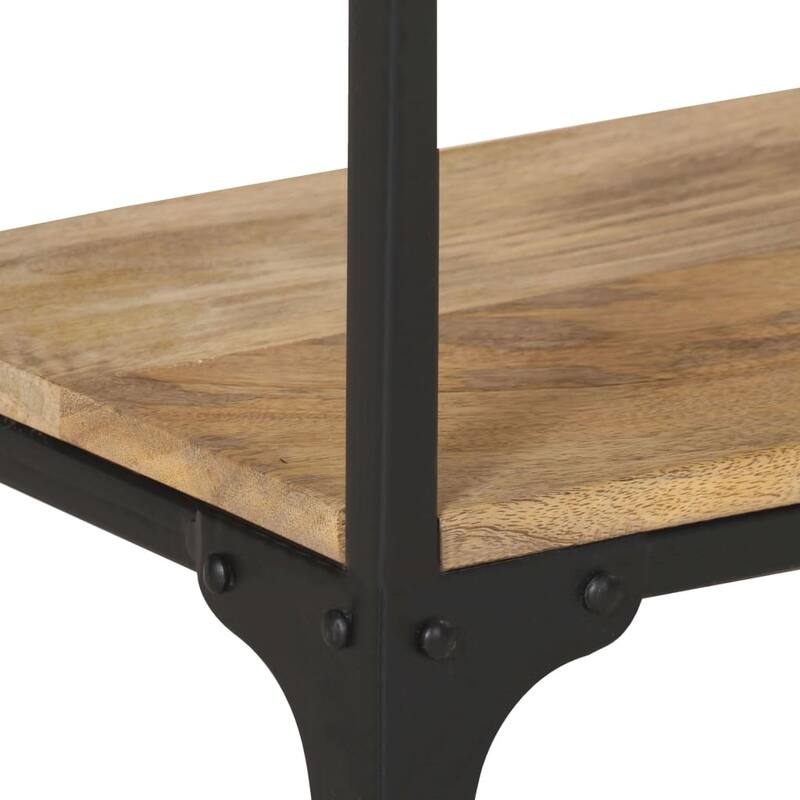 vidaXL Console Table 43.3"x11.8"x29.5" Solid Mango Wood - 43.3" x 11.8" x 29.5"
