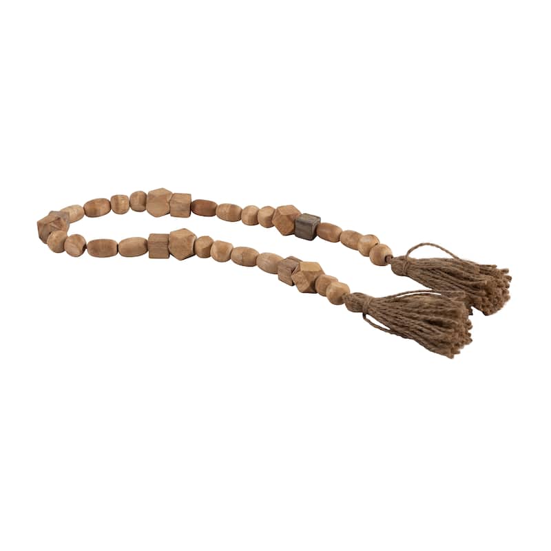 Sagebrook Home Beaded Garland