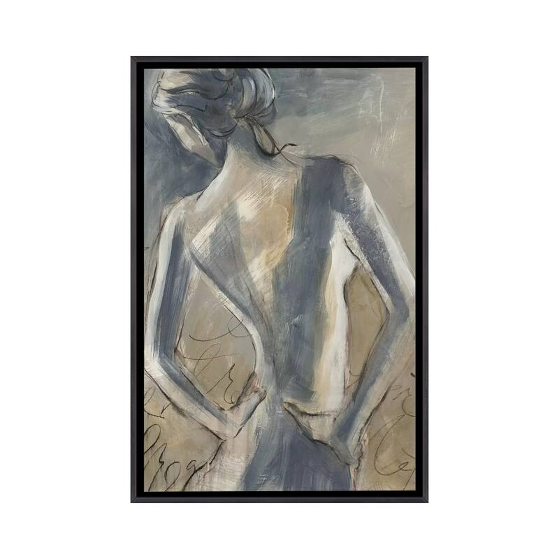 iCanvas "The Dance" by Liz Jardine Framed - Ebony - 40x26