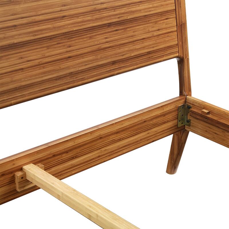 Hansen King Platform Bed, Copper