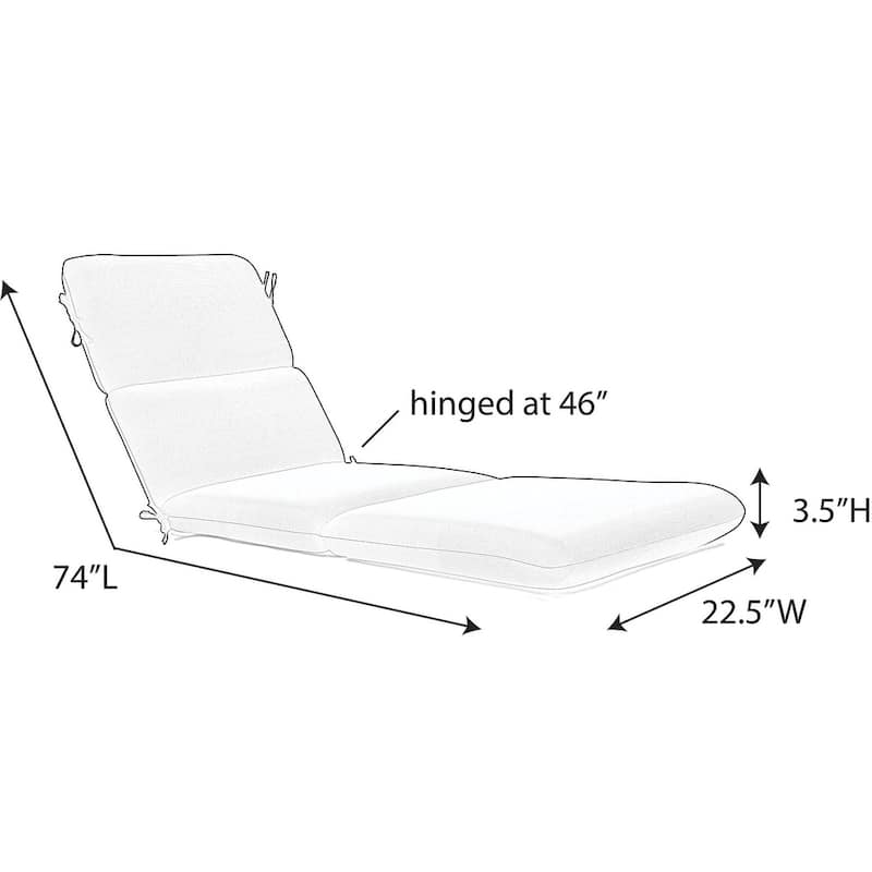 Sunbrella Chaise Lounge Cushion