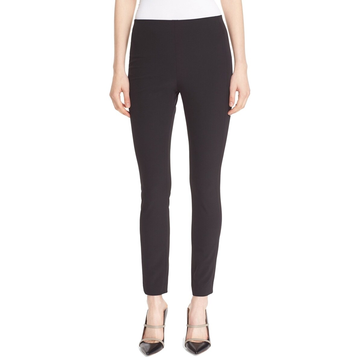 black skinny dress pants womens