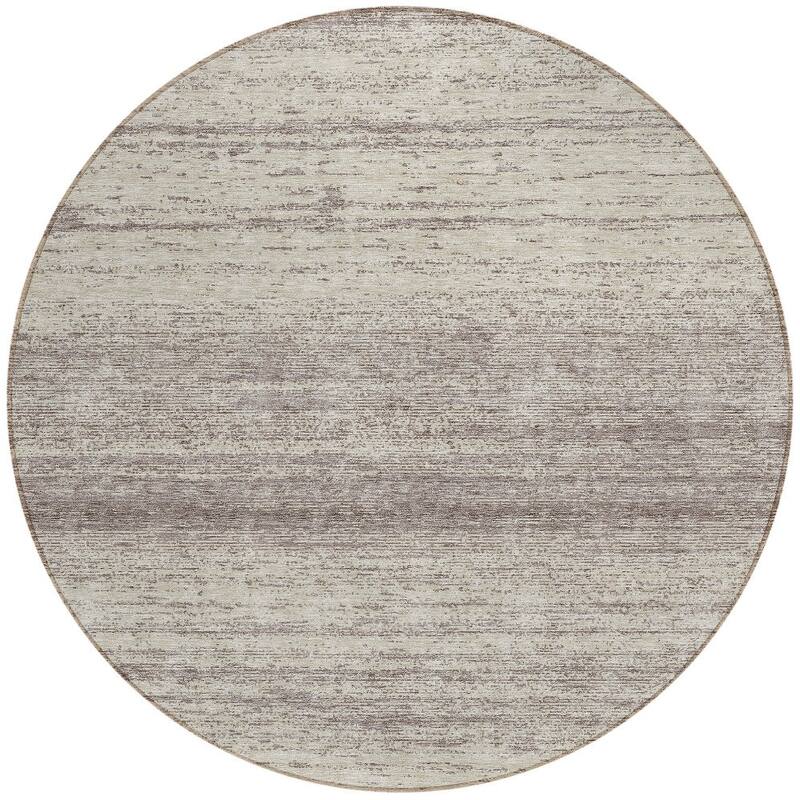 HomeRoots Striped Transitional Rectangle Outdoor Rug