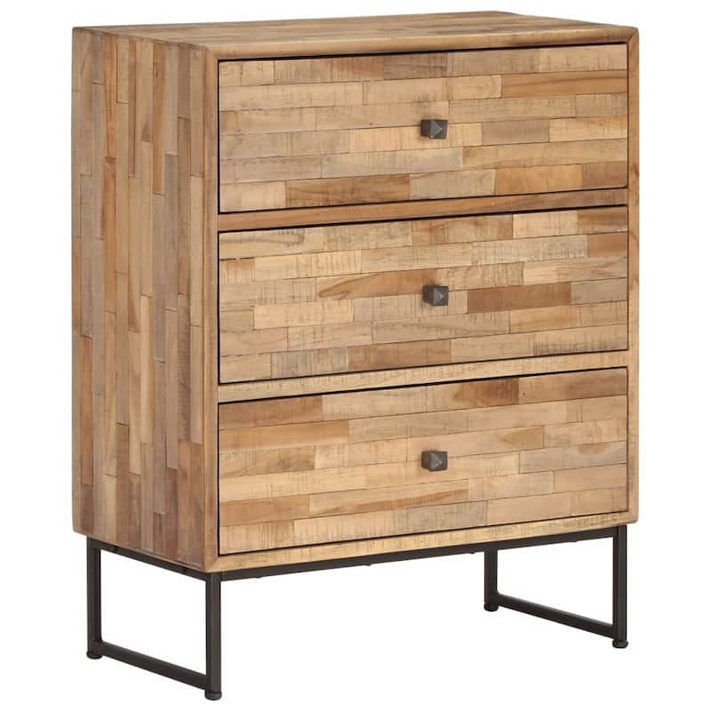 vidaXL Sideboard Reclaimed Teak Wood 23.6"x11.8"x29.5"