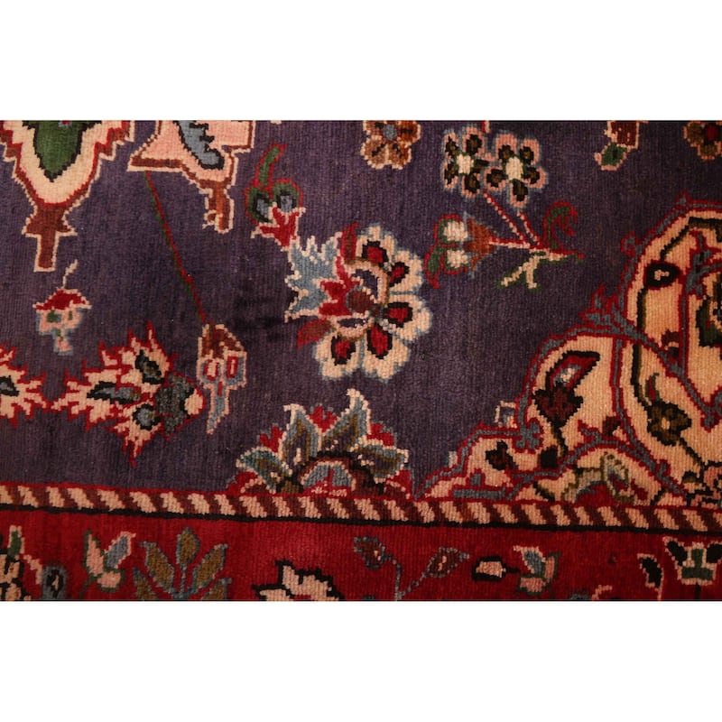 ECARPETGALLERY Hand-knotted Andelz Navy Wool Rug - 5'3 x 6'6